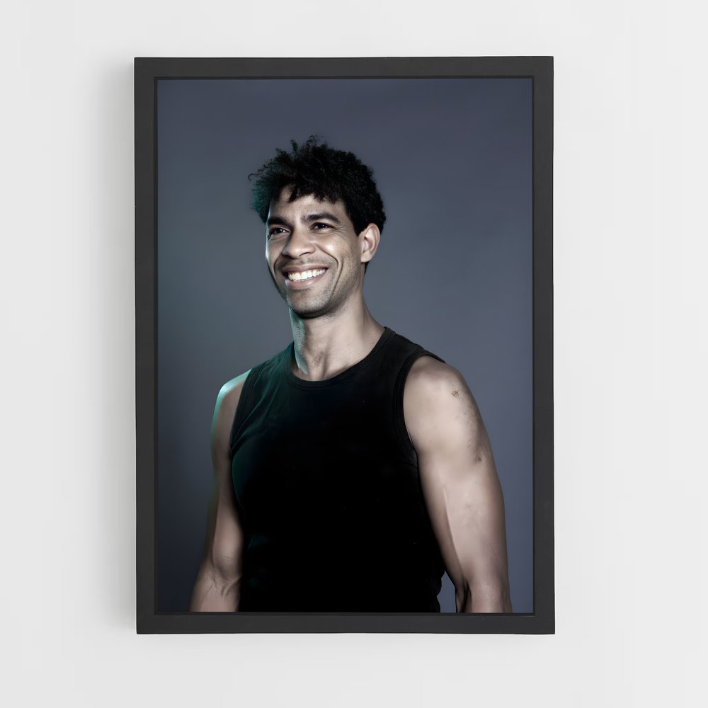 Poster Sourire de Carlos – affiche Danse (vue 2)